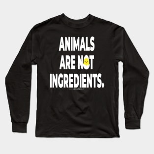 Vegan Activist Graphics #takingblindfoldsoff 2 Long Sleeve T-Shirt